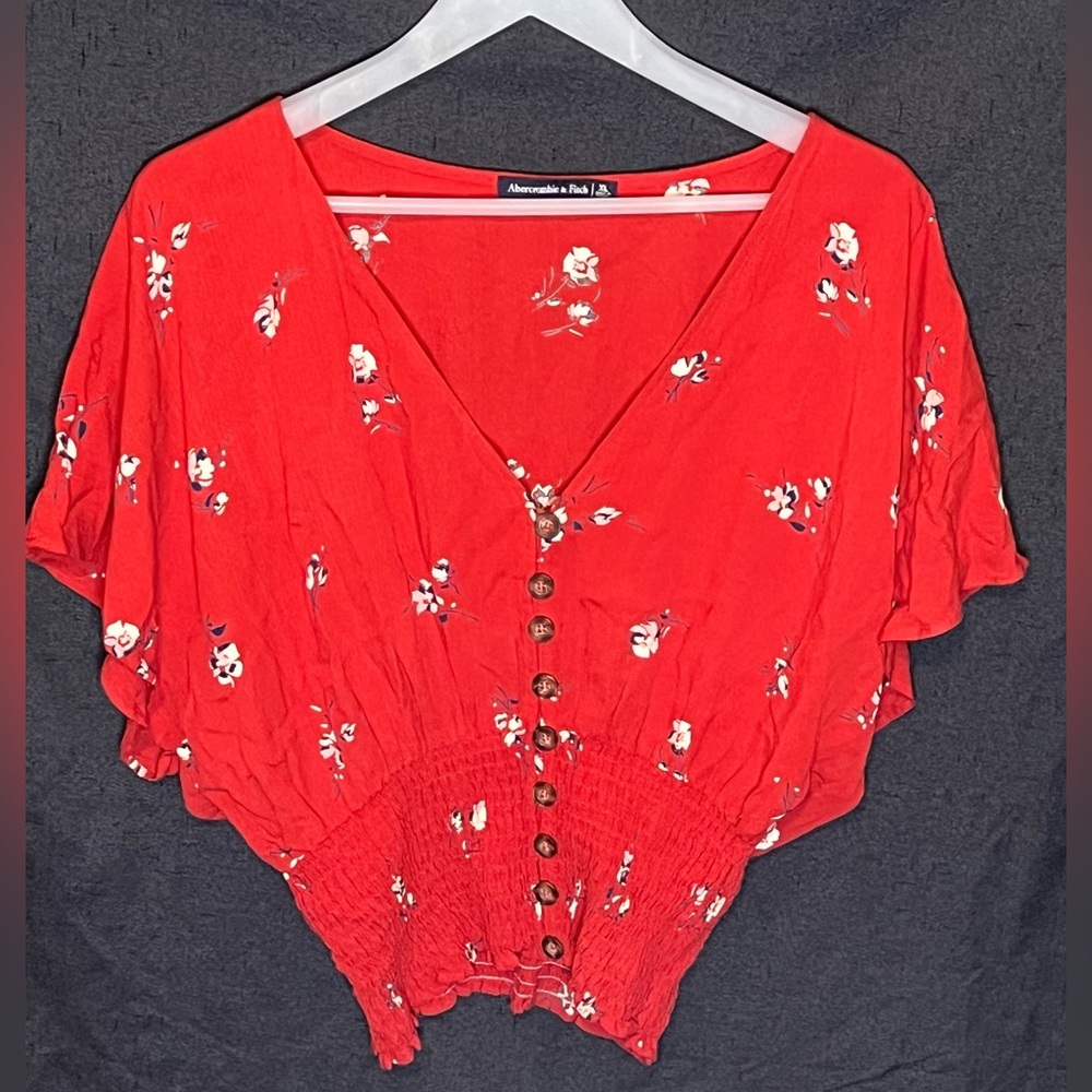 Abercrombie & Fitch Floral Top XL
